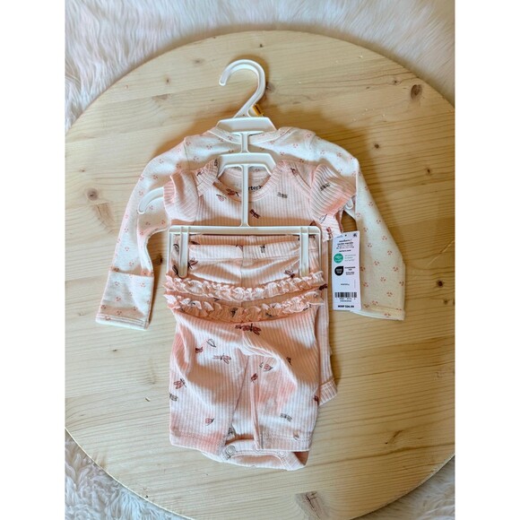Carters 3 piece baby outfit - Picture 1 of 5